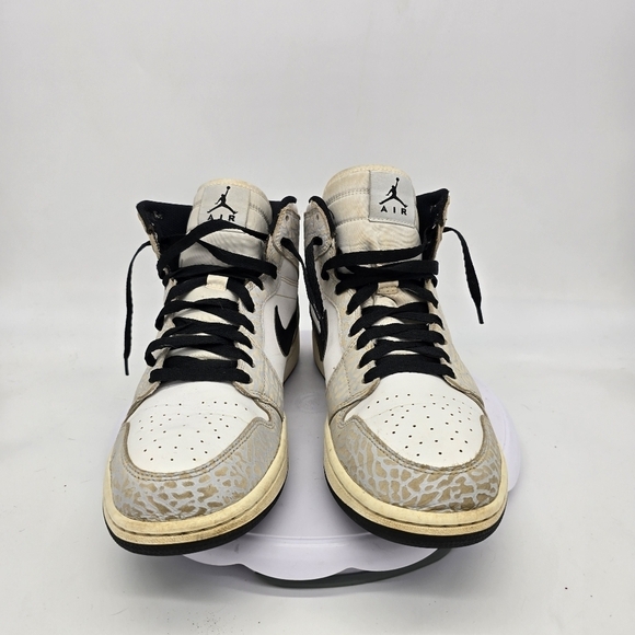 Nike Shoes Men’s 10.5 Air Jordan 1 Retro 2015 White Elephant Sneakers 839115-106 main image 7